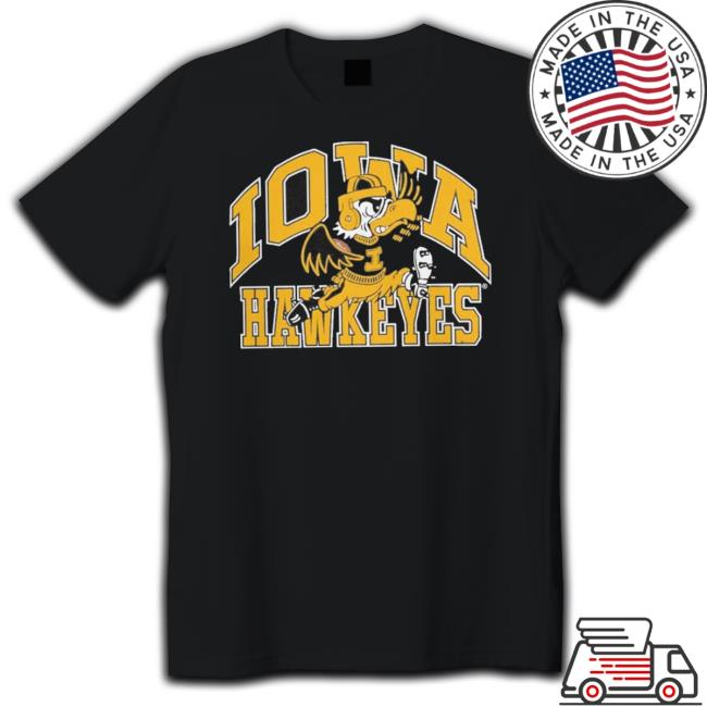 Iowa Hawkeyes Mascot Arch 2023 Art Tee