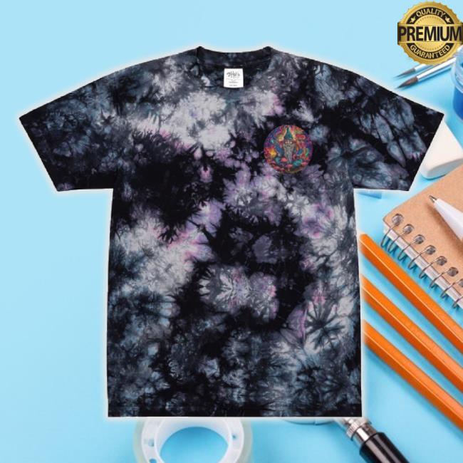 Groovydiscs Oversized Tie-Dye Long Sleeve Tee Milky Way