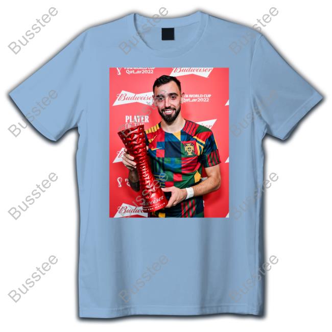 Bruno Fernandes Best Player Of Match Portugal Vs Uruguay Fifa World Cup 2022 Hooded Sweatshirt