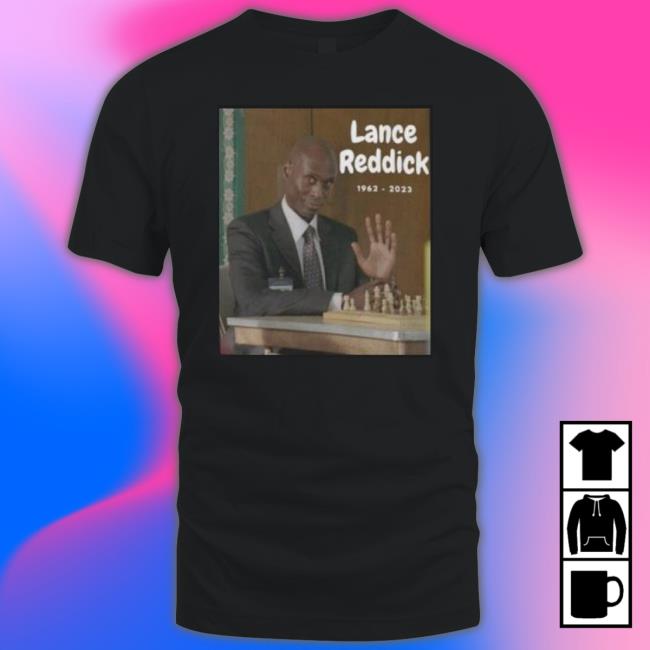 Lance Reddick 1962-2023 Rip Shirt