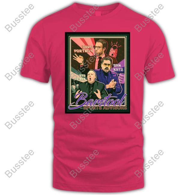 Barstool Sports Advisors Poster Tee Shirt Tommy Smokes