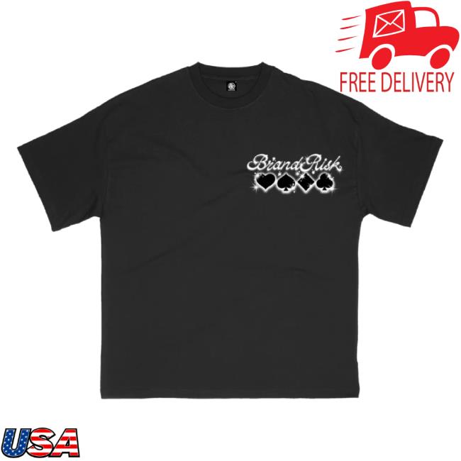 Trending Brand Risk Merch Store Card Suit Black Sweaters Brandrisk Shop