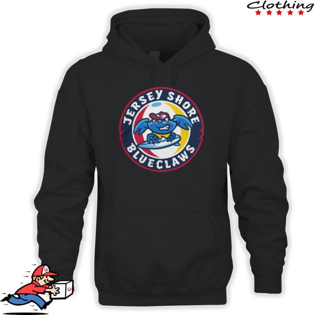 Jersey Shore Blueclaws Primary Logo shirt