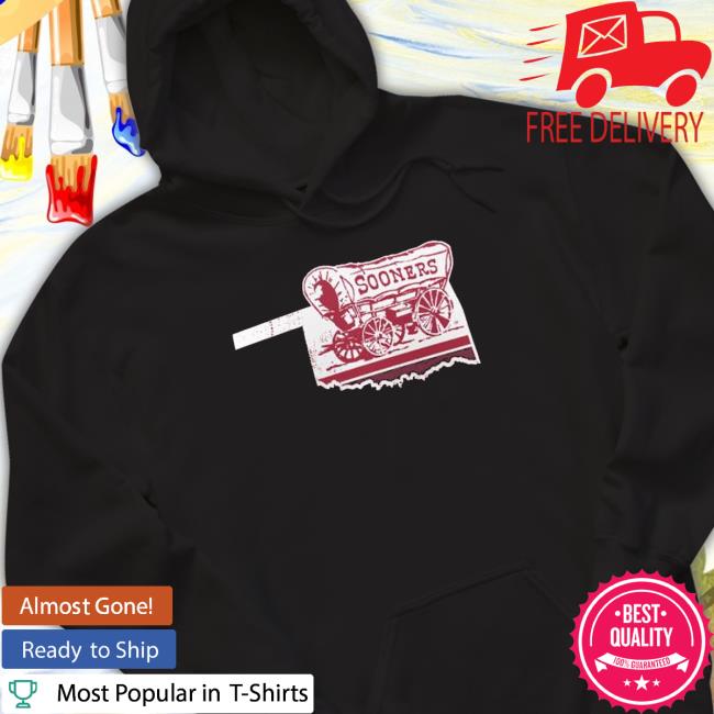 Crimson Oklahoma Sooners Sooner Schooner Fan Sweater