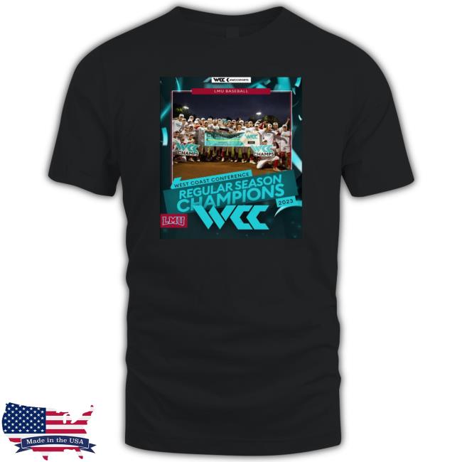 Lmu Baseball Is The West Coast Conference Regular Season Champions Vintage Crewneck Sweatshirt