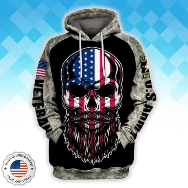 Skull Grumpy Old Veteran But Here I Am Killing 3D Shirts All Over Printed