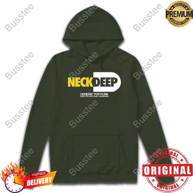 Neckdeep Generic Pop Punk Made For Long Lonely Decembers T Shirt