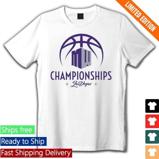 2023 Mountain West Basketball Championship Logo Shirts