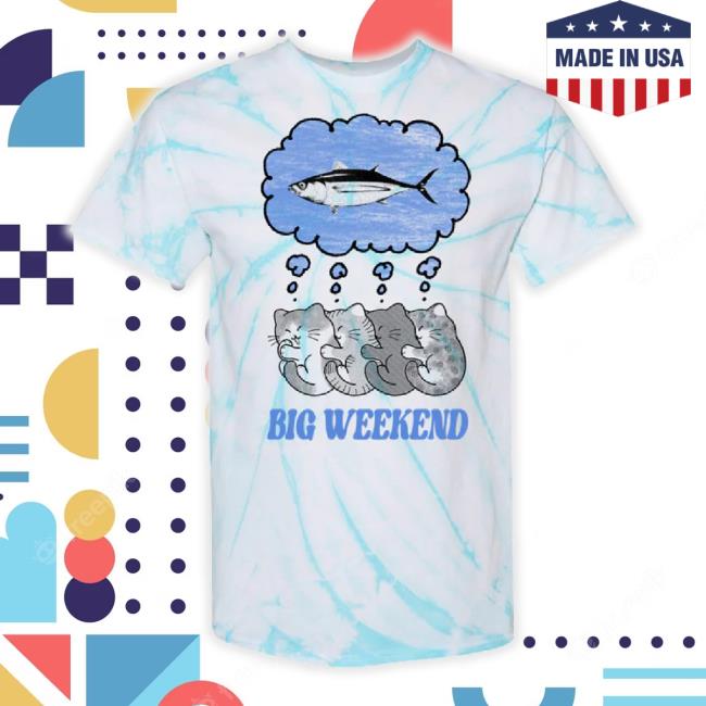 Theyetee Shop Big Weekend Tie-Dye Sweater