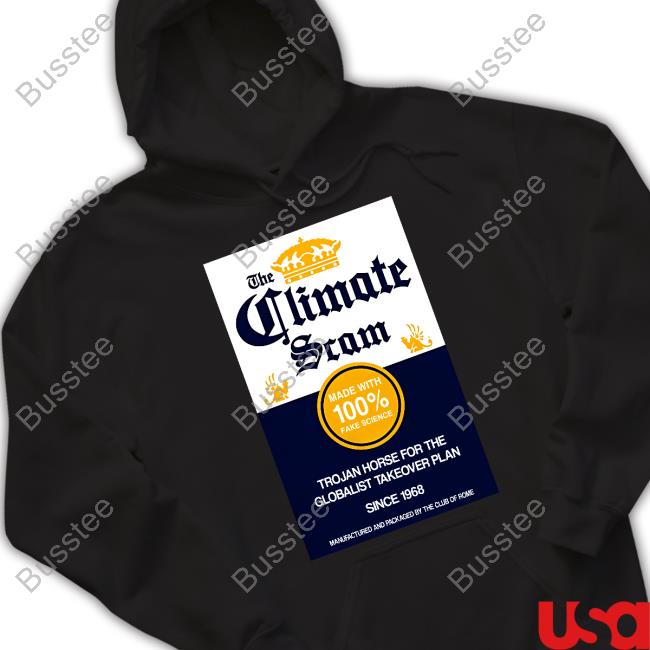 Wide Awake Media Climate Scam Trojan Horse For The Globalist Takeover Plan Long Sleeve T Shirt
