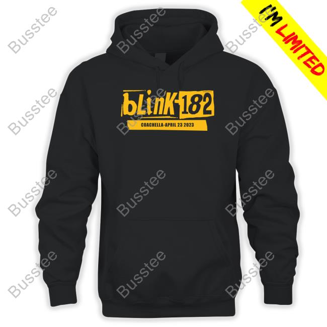 Blink-182 Merch Coachella April 23 2023 T Shirts