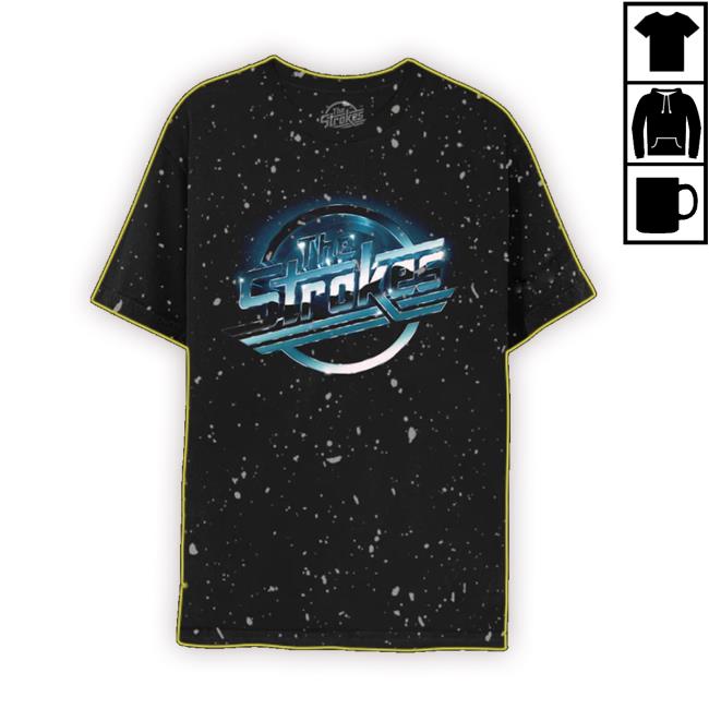The Strokes Magna Splatter Paint Shirts