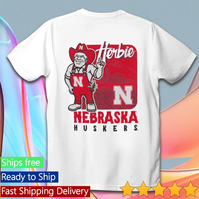 Nebraska Huskers Herbie Mascot Shirt Nebraska Huskers Herbie Mascot Shirt