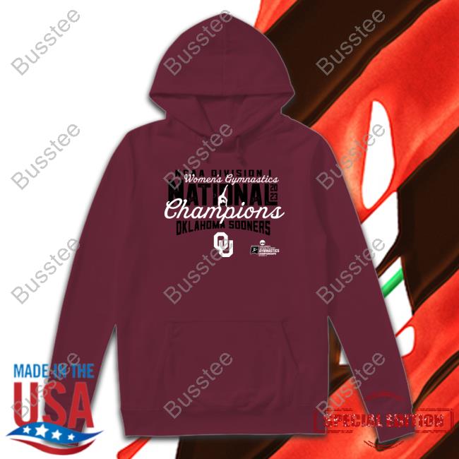 Crimson Oklahoma Sooners 2023 Ncaa Women's Gymnastics National Champions Shirt