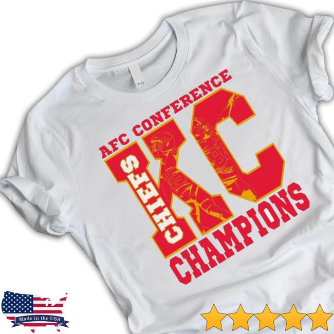 Original Afc Conference Champions Kc Chiefs Long Sleeve Tee