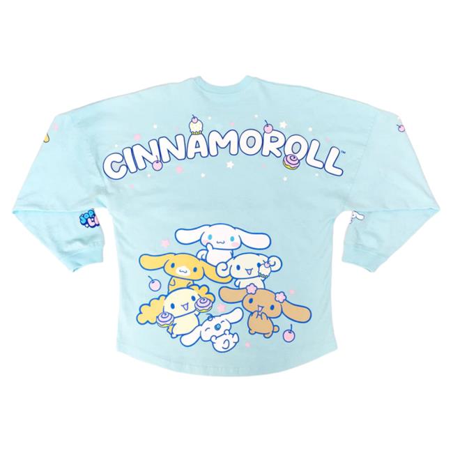 Official Sanrio Apparel Clothing Merch Store Shop Cinnamoroll And Friends Japanla Spirit Attractive Shirt