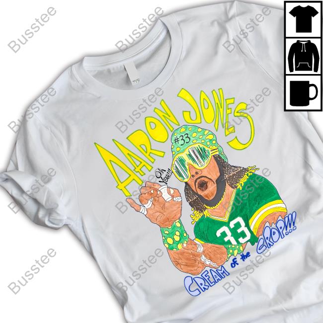 Aaron Jones 33 Cream Of The Crop T-Shirt