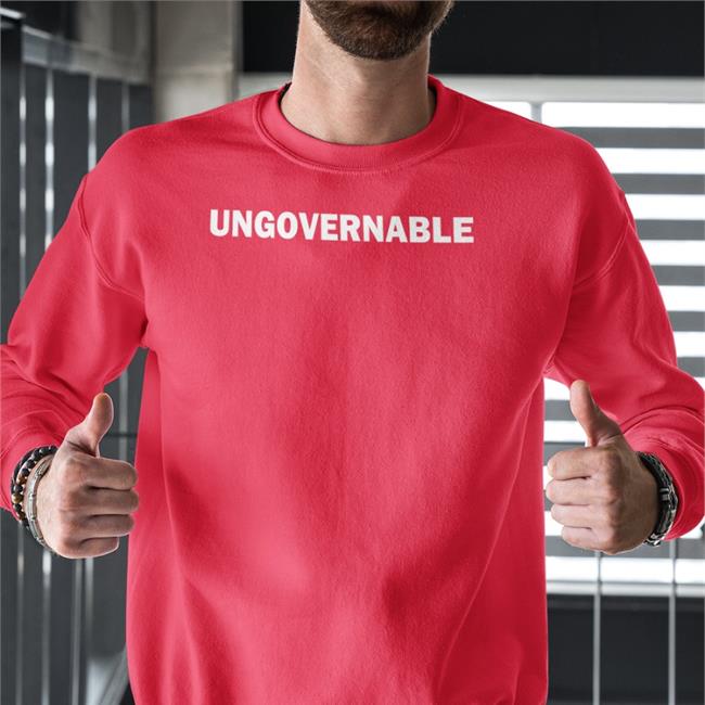 Wearechange Merch Luke Rudkowski Can't Be Ruled Ungovernable Shirt