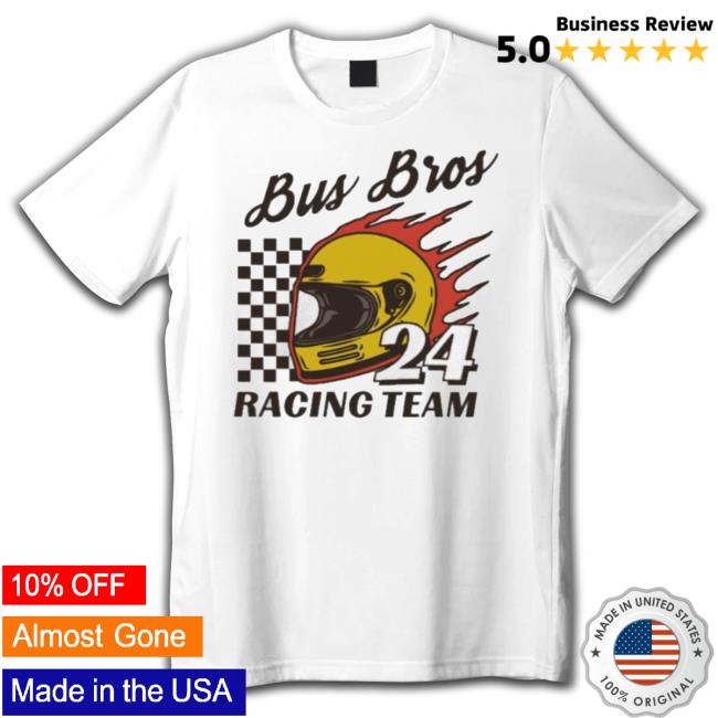 Official Bus Bros 24 Racing Team Tee Shirt