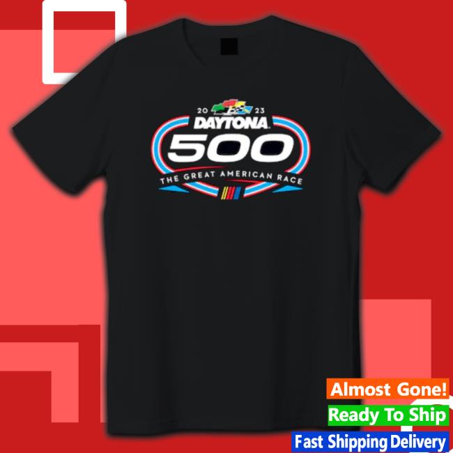 Checkered Flag 2023 Daytona 500 Logo Hoodie