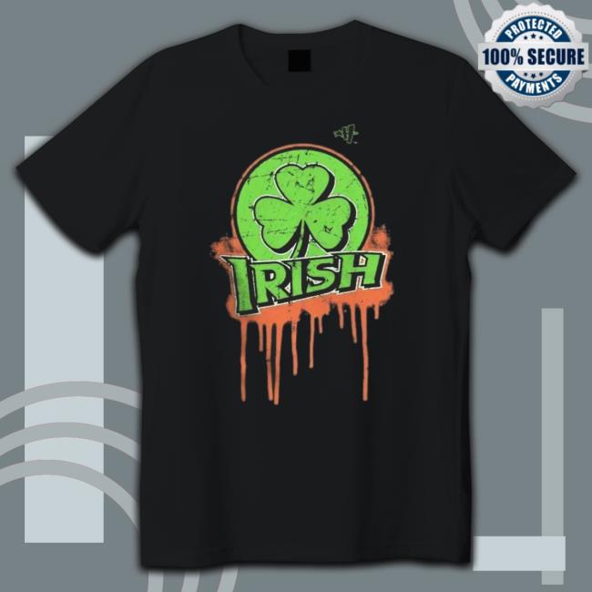 Irish Shamrock Drip Shirt