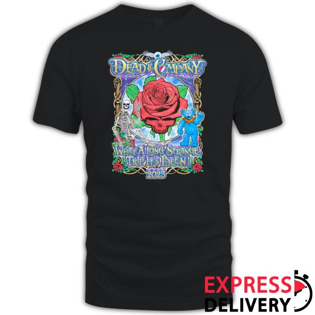 Dead And Company The Final Tour Strange Trip It’S Been 2023 Shirt