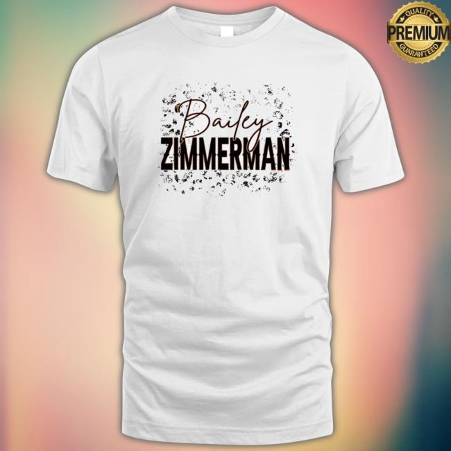 Bailey Zimmerman Art Cow Pattern Tee