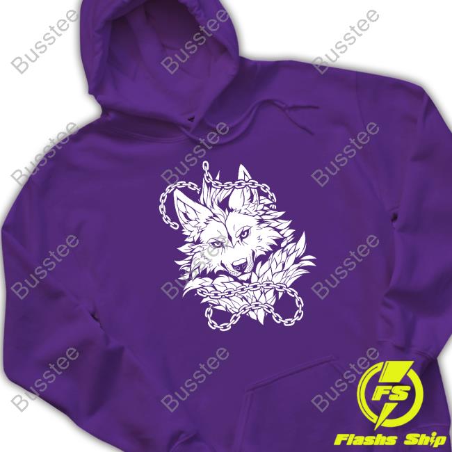 Crowdmade Merch Wolf & Chains T Shirt