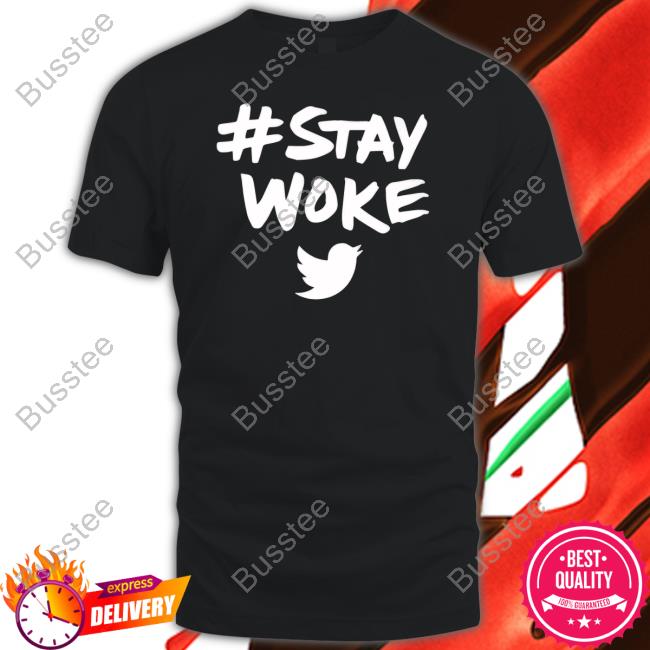 Jack Dorsey Wearing Stay Woke Twitter Shirt