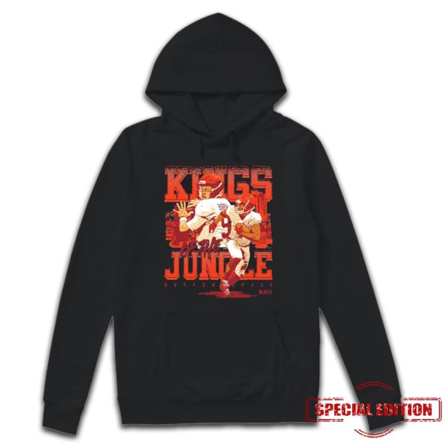 Joe Burrow And Ja’Marr Chase Cincinnati Kings Of The Jungle Sweatshirts Joe Burrow And Ja’Marr Chase Cincinnati Kings Of The Jungle Sweaters