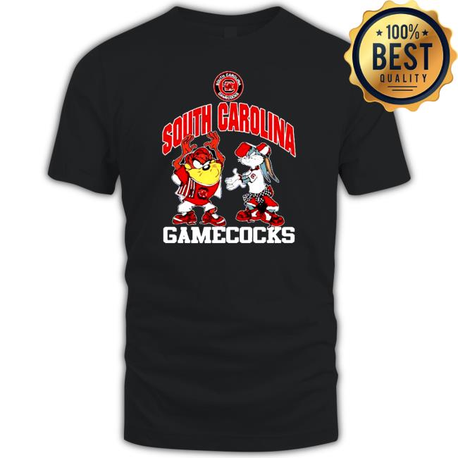 South Carolina Gamecocks Looney Tunes Taz And Bugs Hoodie