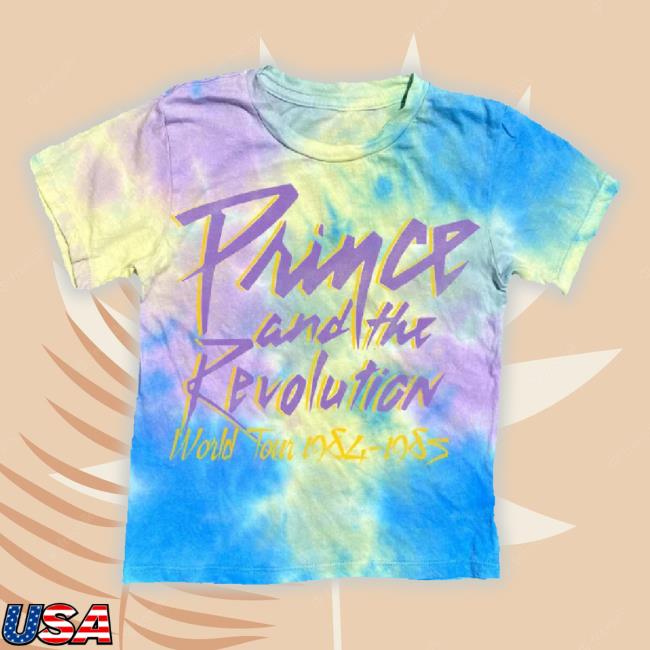 Prince And The Revolution World Tie Dye Sweater