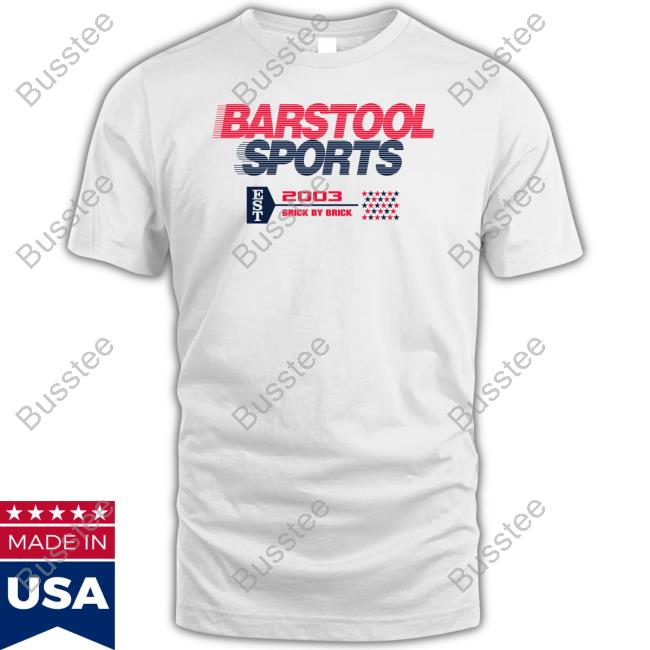 Barstool Sports 2003 Brick By Brick Shirts Dave Portnoy