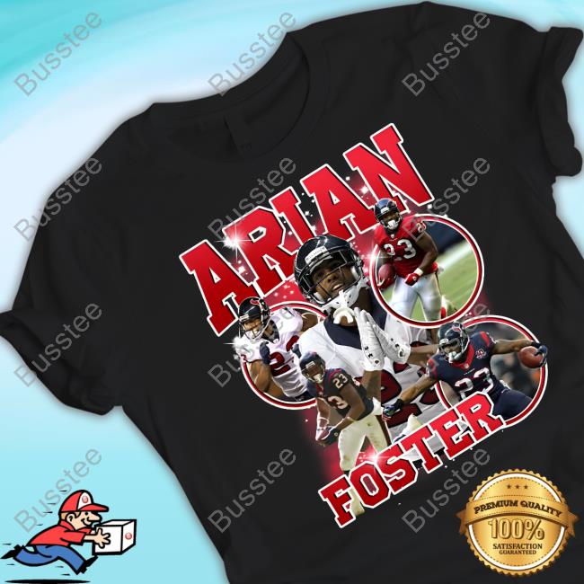 Vintagehouston Store Arian Foster Hoodie