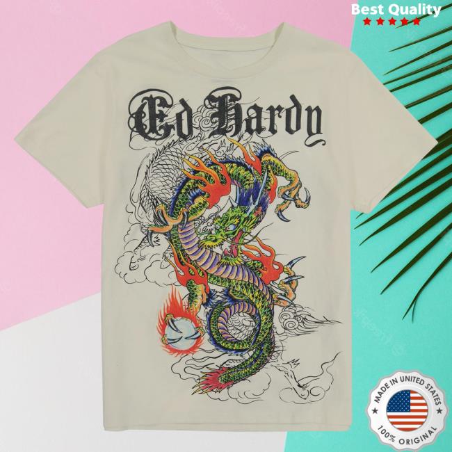 Official Ed Hardy Merch Store Japan Dragon Attractive Shirt EdHardy Apparel Clothing Shop
