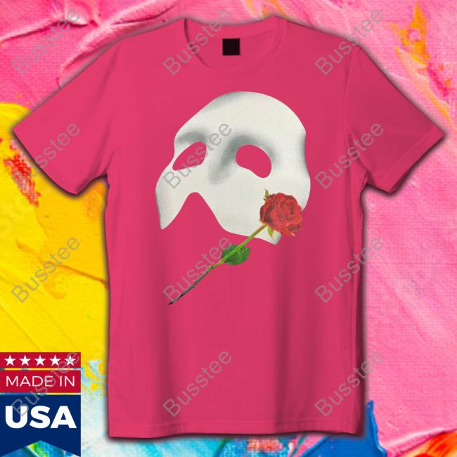The Phantom Of The Opera '88 Mask & Rose T Shirt