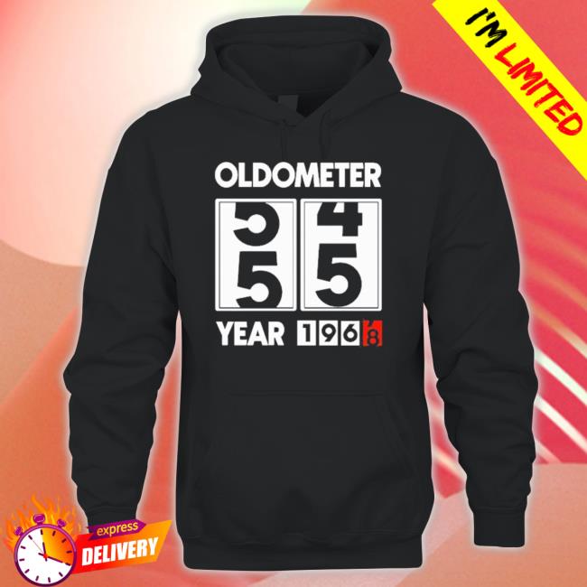 Official Oldometer 55 45 Year 1968 shirt