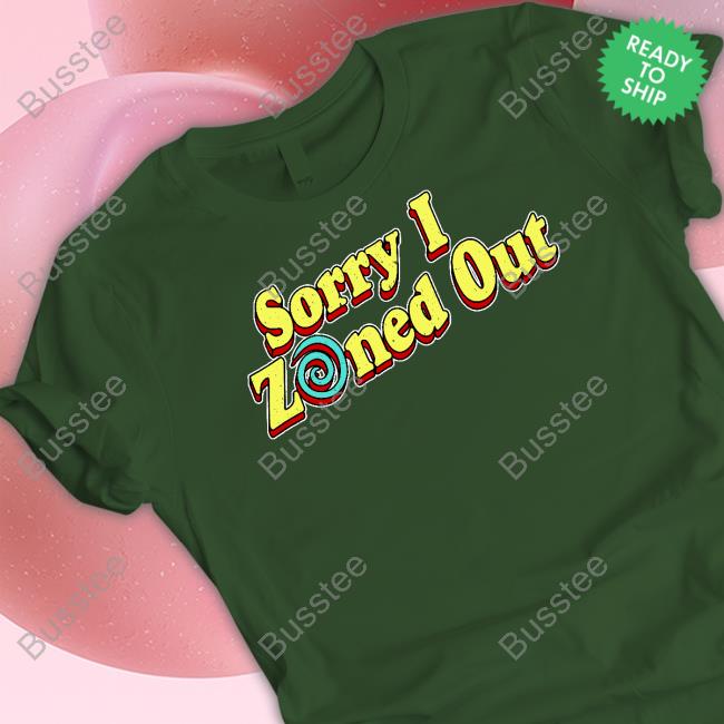 Shane Dawson Merch Sorry I Zoned Out Tee