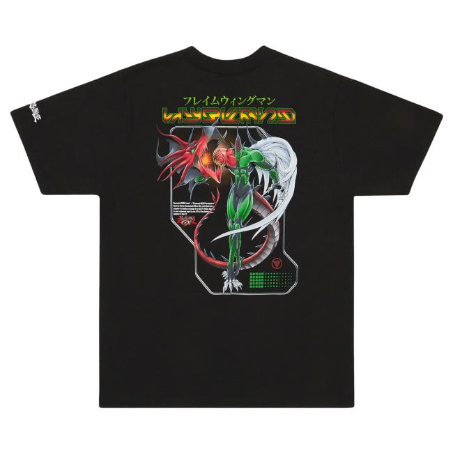 Official Hypland Clothing Merch Store Hypland Yugioh Hero Flame Tees (Black)