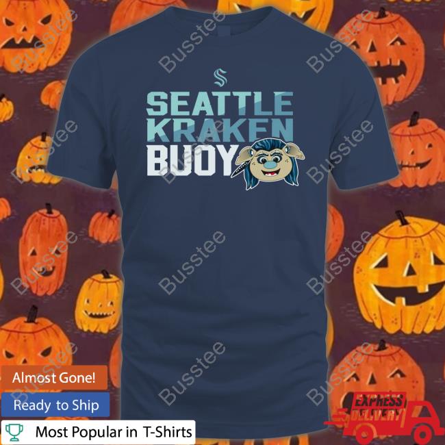 Toddler Seattle Kraken Deep Sea Blue Mascot Head Shirt