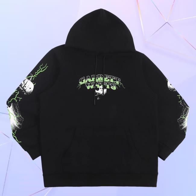 Official Garrett Watts Merch Garrett Watts The Haunted Glow Crew neck Black