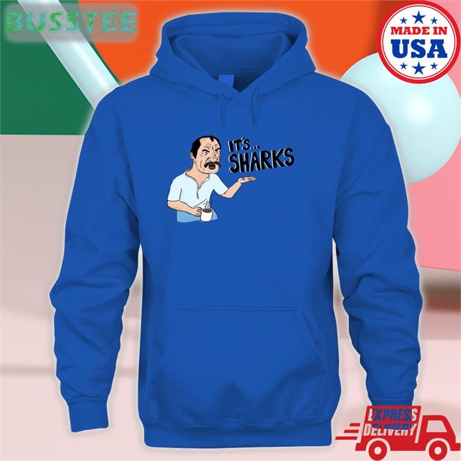 Paul Sykes It's Sharks Long Sleeve Tee No Context Brits