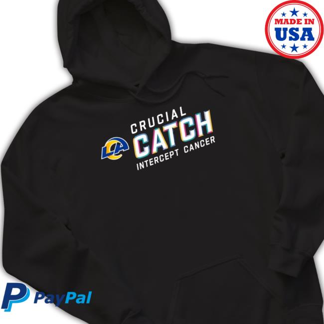 Los Angeles Rams Crucial Catch Intercept Cancer 2023 Sweater Los Angeles Rams Crucial Catch Intercept Cancer 2023 Shirt