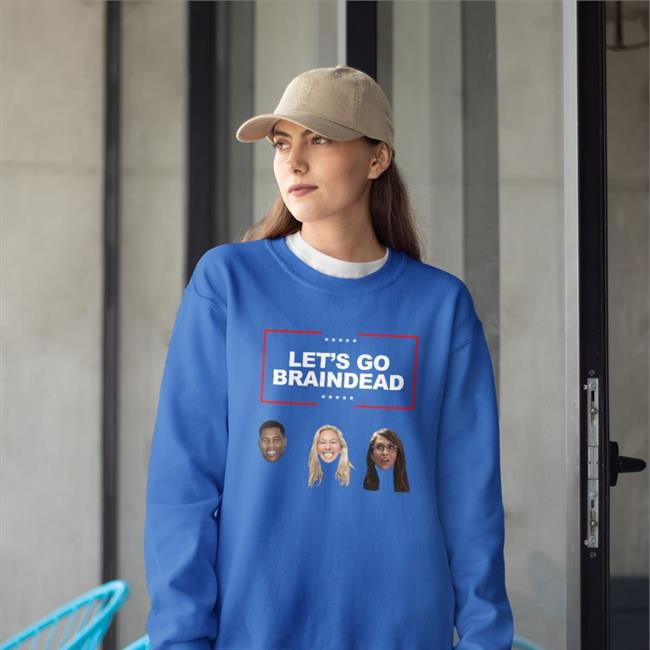 Joe Biden Lauren Boebert Let's Go Braindead Shirt