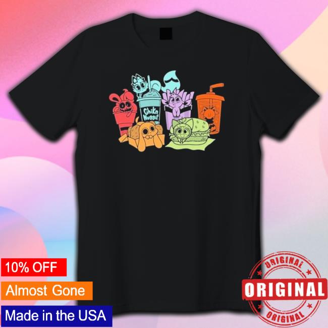 Buzzfeed Merch Chikn Nuggit Fast Food Friends Sweatshirts