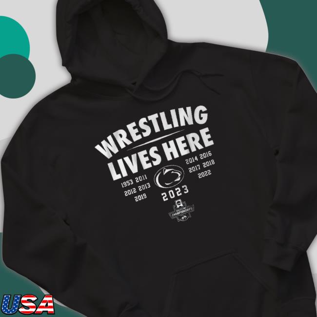 Penn State Nittany Lions Wrestling Lives Here 1953-2023 Shirt Penn State Nittany Lions Wrestling Lives Here 1953-2023 Shirt