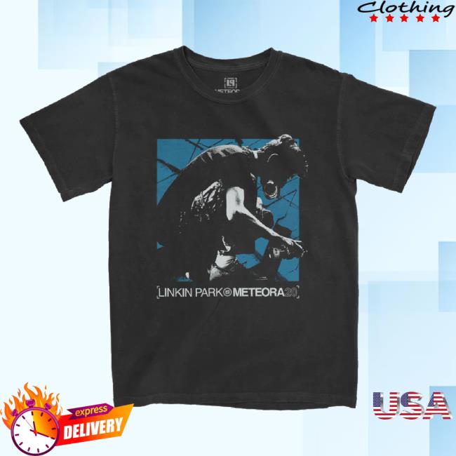 Trending Linkin Park Merch Store Spray Box Washed Black Long Sleeve Tee Linkinpark Shop