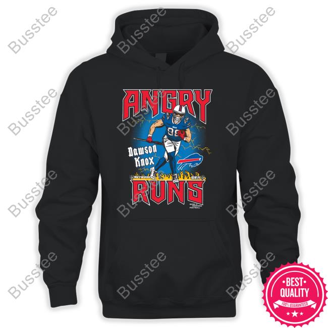 Homage Store Angry Runs Bills Dawson Knox T-Shirt