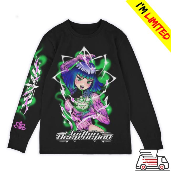 Official Merch Now Within Destruction Anime Black Sweater Merchnow Shop