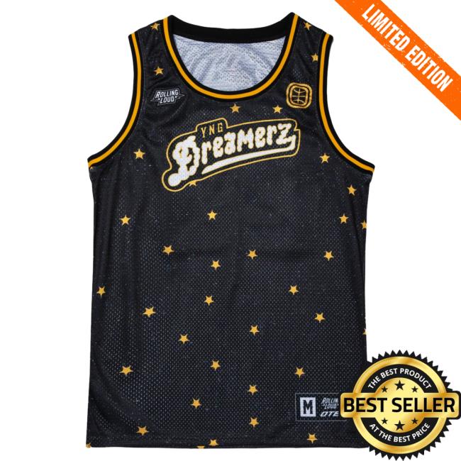Official Overtime Tv Apparel Merch Clothing Store Shop Over Time Yng Dreamerz X Rolling Loud Basketball Jersey Tank T-Shirt